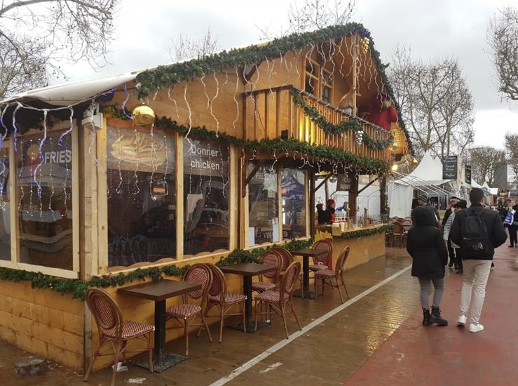 Marché de Noel Champs de Mars